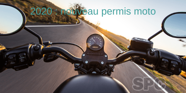 2020 : nouveau permis moto.
