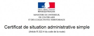 Le certificat de non-gage.