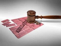 Annulation du permis de conduire.