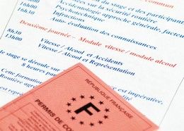 stage obligatoire de sensibilisation à la sécurité routière.